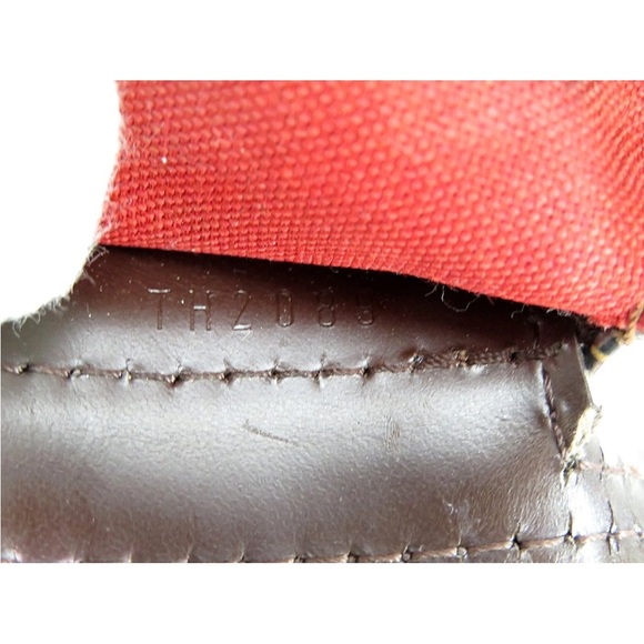 Louis Vuitton Brown Checkered Tote - Picture 11 of 12